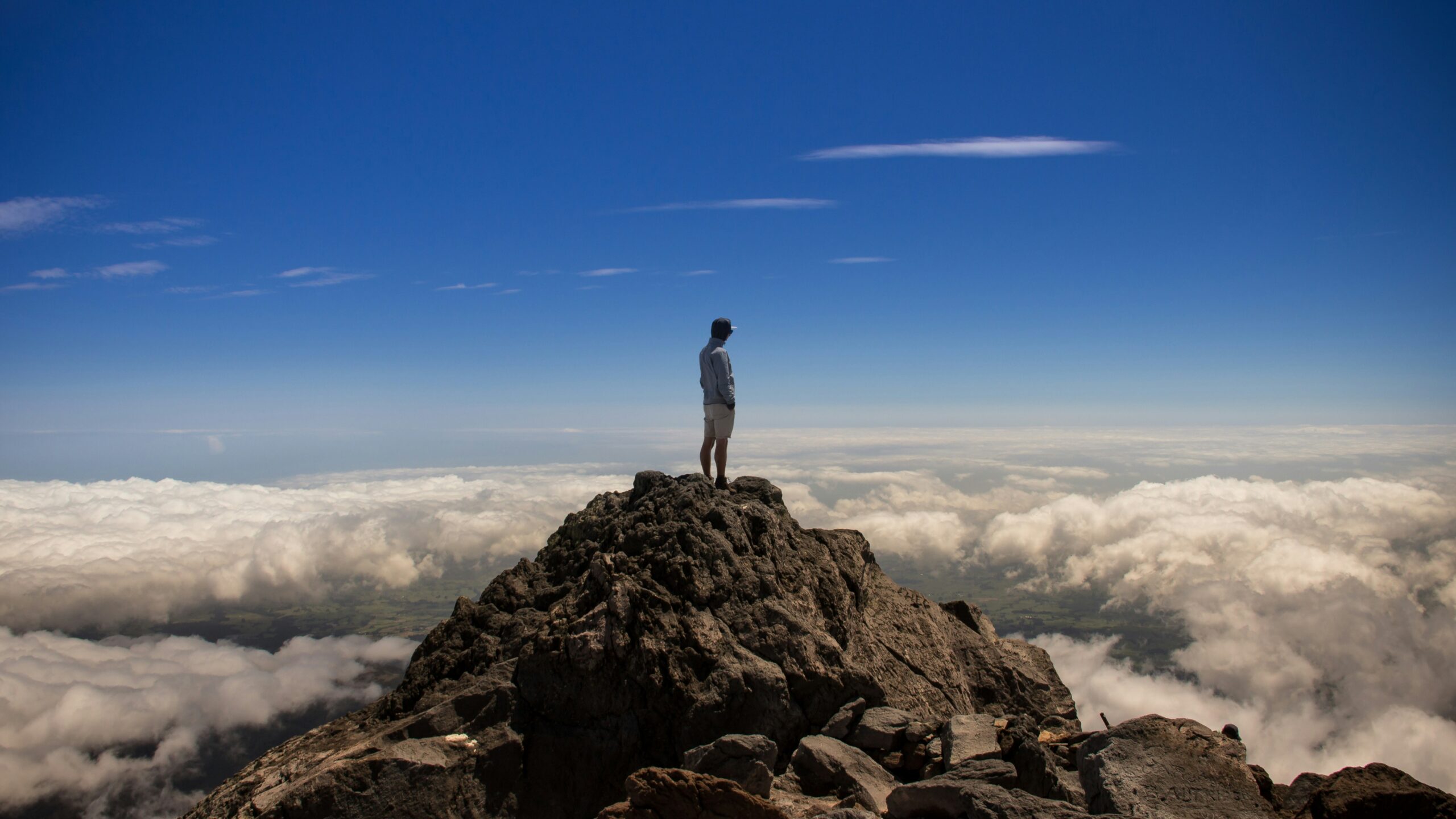 cognitive analytic therapy eating disorders represented by an image of a man standing ontop of a mountain