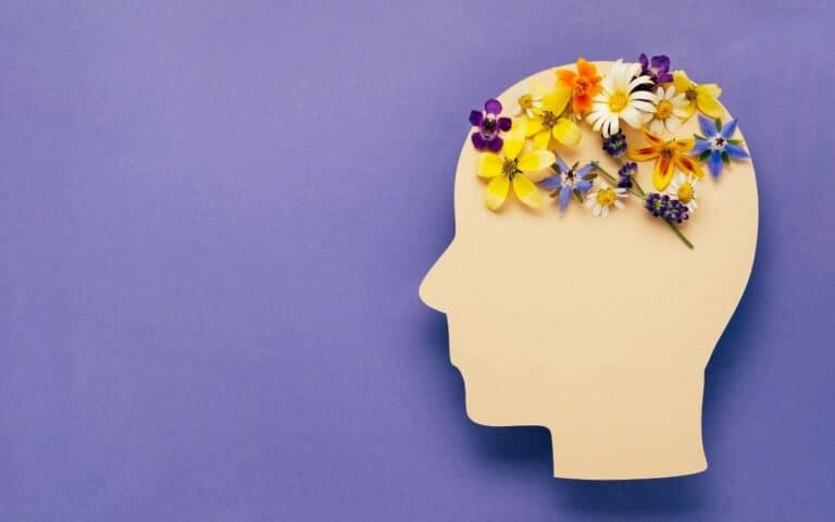 is body dysmorphia a mental illness - brain with flowers